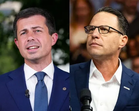 Josh Shapiro along with Transportation Secretary Buttigieg React to Revelations from Kamala Harris’s Memoir